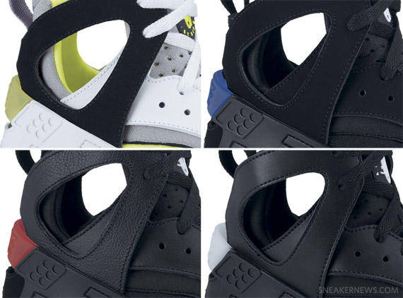 Nike huarache free outlet 2012 black dark grey