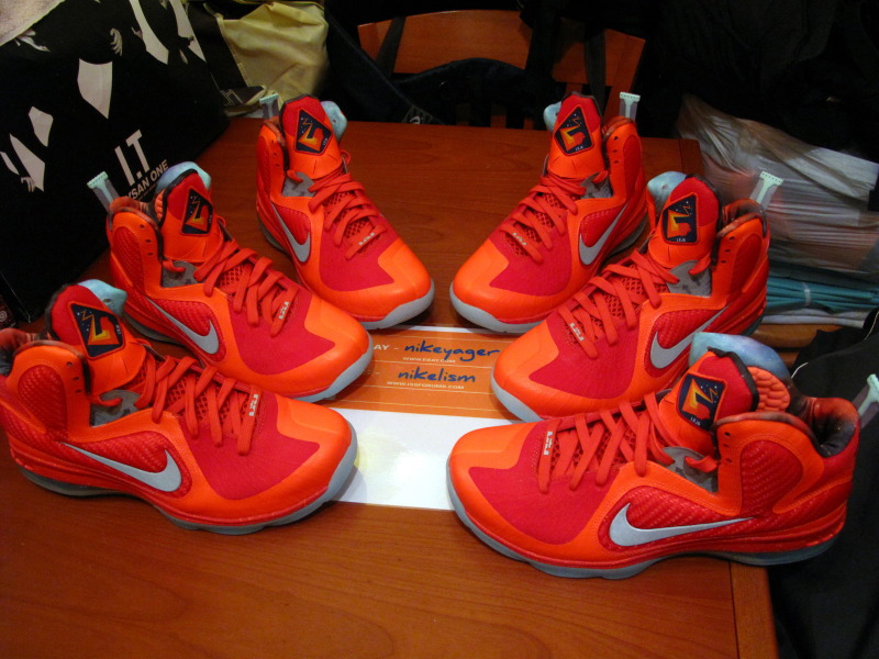 Nike Lebron 9 Galaxy All Star Glow In The Dark Sole 00