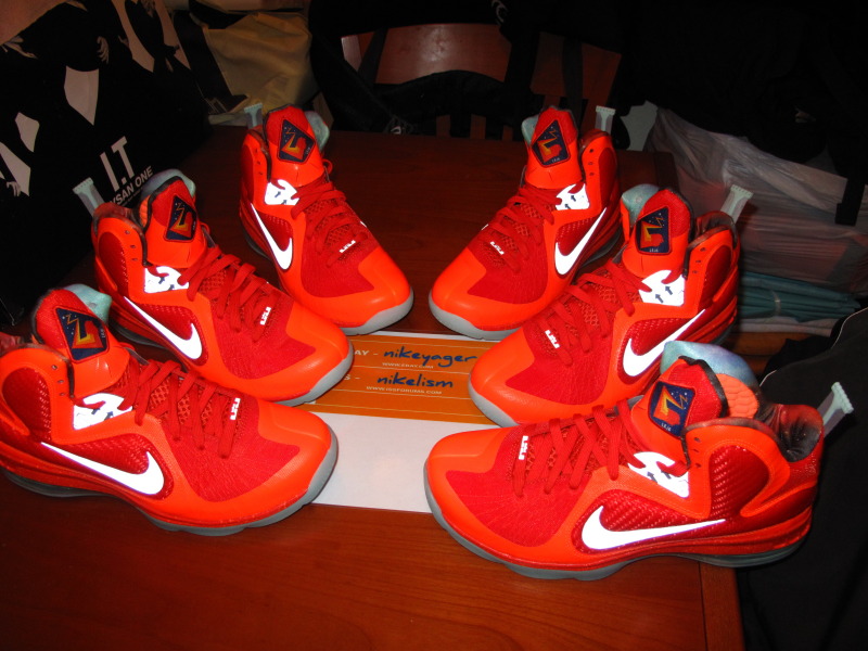 Nike Lebron 9 Galaxy All Star Glow In The Dark Sole 07