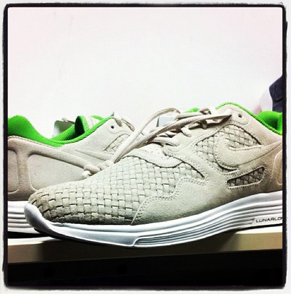 Nike Lunar Flow Woven - Birch - Green Apple - SneakerNews.com