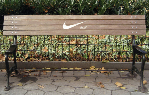 Nike Running Bench