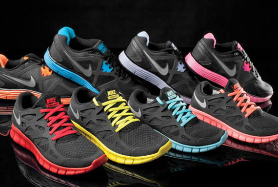 Nike Running Free Black Pack January 2012 Qs