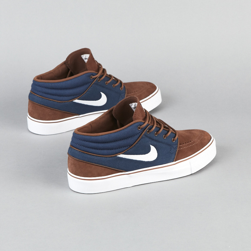 Nike Sb Zoom Stefan Janoski Mid Dark Slate Sandalwood Medium Brown Gum 3