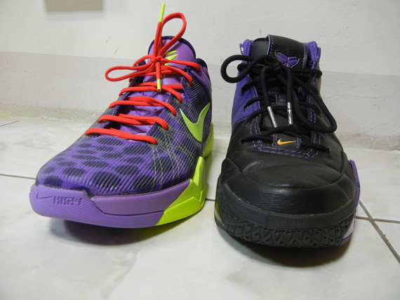 Nike Zoom Kobe Historical Comparison 2