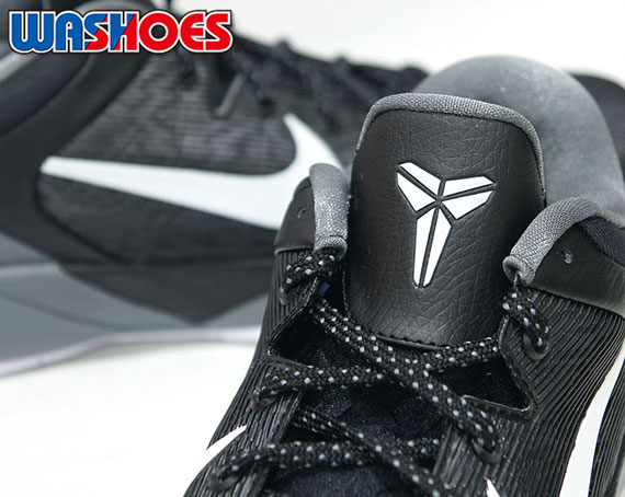 Nike Zoom Kobe Vii Black White Wolf Grey Cool Grey 3