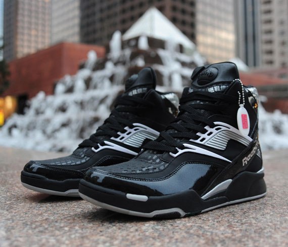 Baskets Reebok Pump Twilight Zone 2012 - Noir - Taille EU 44 - Homme - Occasion