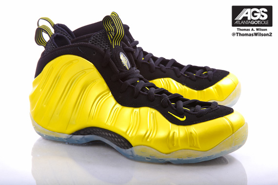 Ags Electric Yellow Nike Foamposite One 1
