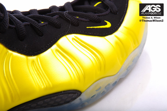 Ags Electric Yellow Nike Foamposite One 11