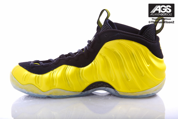 Ags Electric Yellow Nike Foamposite One 6