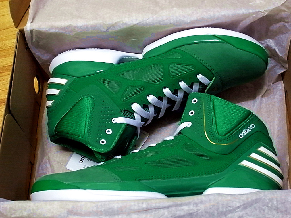 Adidas Adizero Rose 2.5 St Patricks Day 01