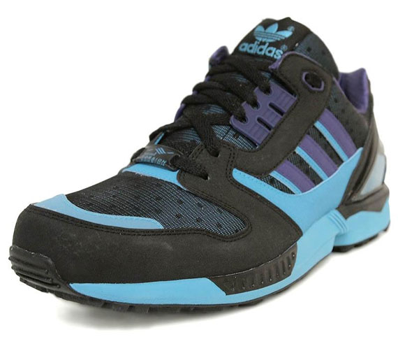 adidas Originals ZX 8000 - Black - Super Cyan - SneakerNews.com