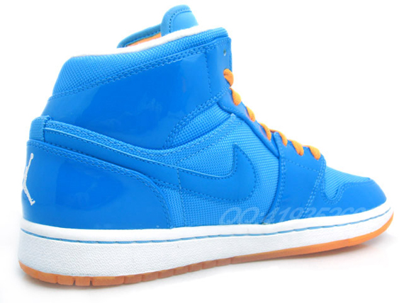 Air Jordan 1 Blue Orange Wht 8