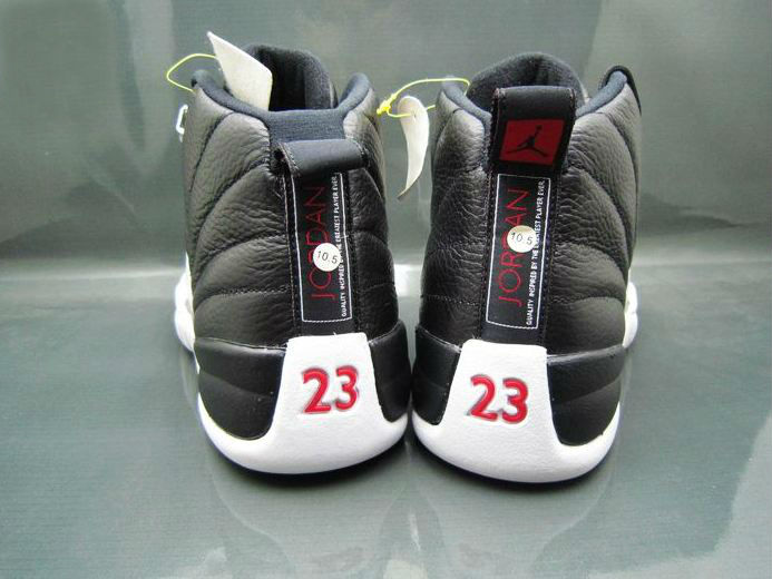 air-jordan-12-retro-black-white-true-red-5 Air Jordan 12 Retro Black White True Red 5