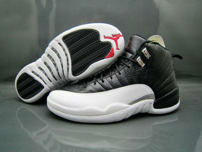 air-jordan-12-retro-black-white-true-red-6 Air Jordan 12 Retro Black White True Red 6