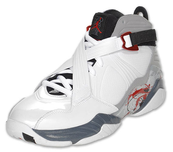 Air Jordan 8.0 - White - Varsity Red - Neutral Grey - SneakerNews.com
