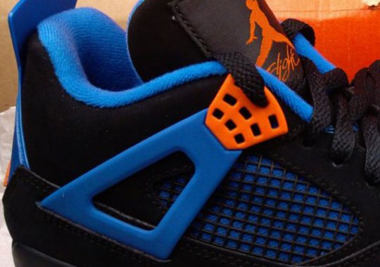Air Jordan IV – Black – Blue – Orange