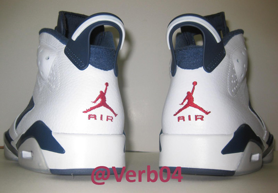 Air Jordan Vi Olympic 2012 Detailed Images 8