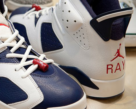 Air Jordan Vi Olympic Ray Allen Pe 2