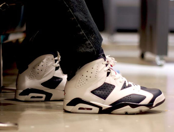 Jordan 6 best sale ltr on feet