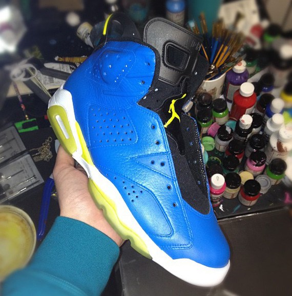 Air Jordan VI 'Sprite' Customs By El Cappy - SneakerNews.com