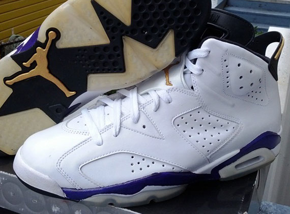 Air Jordan VI 'University of Washington' Customs