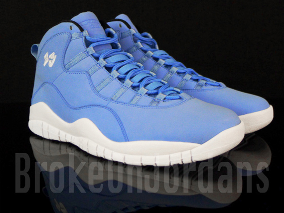 Jordan 10 light blue hotsell