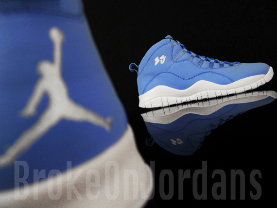 Air Jordan X Uni Blue Sample 8