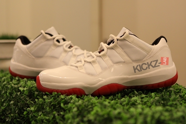 air-jordan-xi-low-white-black-varsity-red-detailed-images-02 Air Jordan Xi Low White Black Varsity Red Detailed Images 02