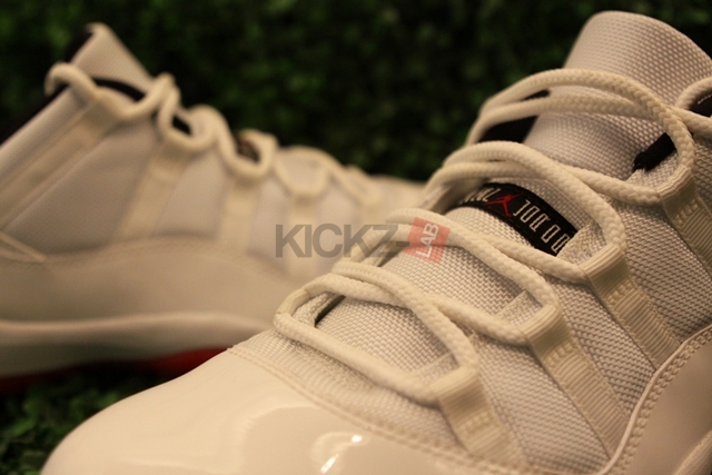 air-jordan-xi-low-white-black-varsity-red-detailed-images-09 Air Jordan Xi Low White Black Varsity Red Detailed Images 09