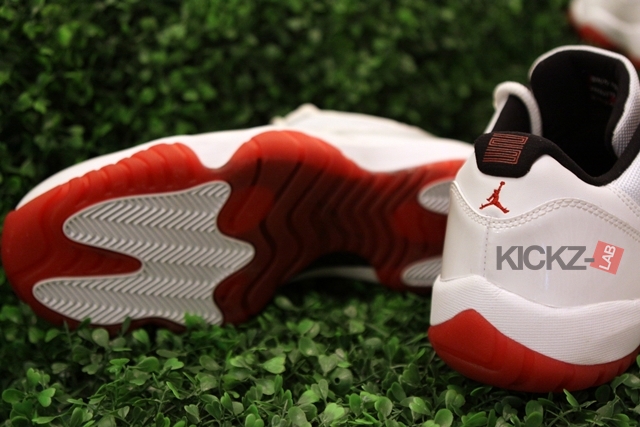 air-jordan-xi-low-white-black-varsity-red-detailed-images-11 Air Jordan Xi Low White Black Varsity Red Detailed Images 11