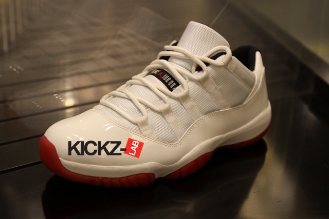 air-jordan-xi-low-white-black-varsity-red-detailed-images-13 Air Jordan Xi Low White Black Varsity Red Detailed Images 13