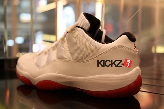 air-jordan-xi-low-white-black-varsity-red-detailed-images-15 Air Jordan Xi Low White Black Varsity Red Detailed Images 15