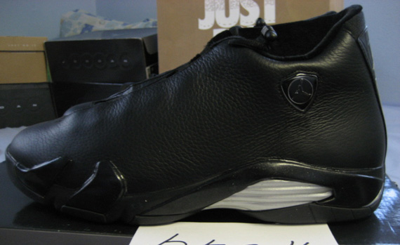 Air What jordan Xiv Black Seamless Sample 13