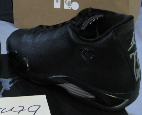 Air Jordan Xiv Black Seamless Sample 9