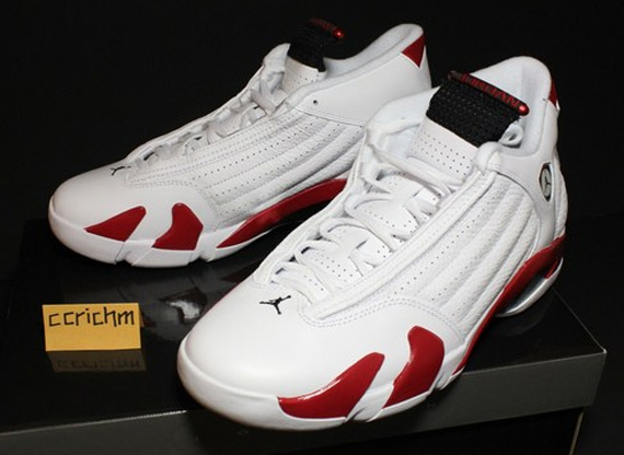 Air Jordan XIV - White - Varsity Red - Black | Release Date ...