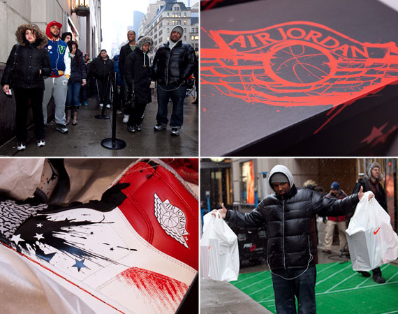 Dave White x Air Jordan 1 – NikeTown NYC Release Recap