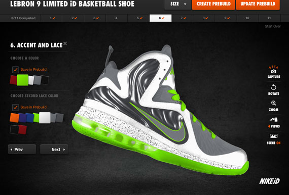 Jason Petrie Previews Nike Lebron 9 Id Options 2