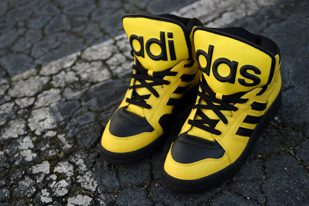Jeremy Scott x adidas Originals JS Hi - Black - Yellow | Release Date - SneakerNews.com
