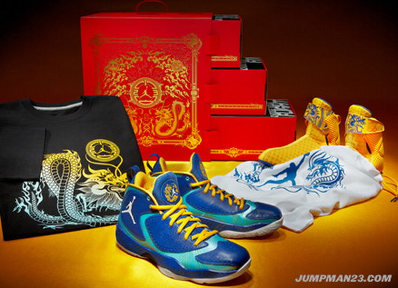 Air Jordan 2012 ‘Year Of The Dragon’ Collection