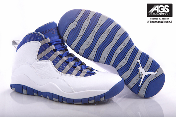 Air Jordan 10 'Old Royal' - Detailed Look - SneakerNews.com