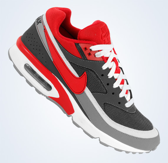 Nike Air Classic Bw Anthracite University Red 4