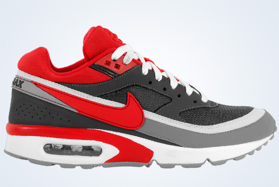 Nike Air Classic Bw Anthracite University Red 5