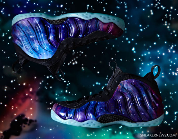 Nike Air Foamposite 'Galaxy' - Official Images - - release reminder nike dunk high syracuse