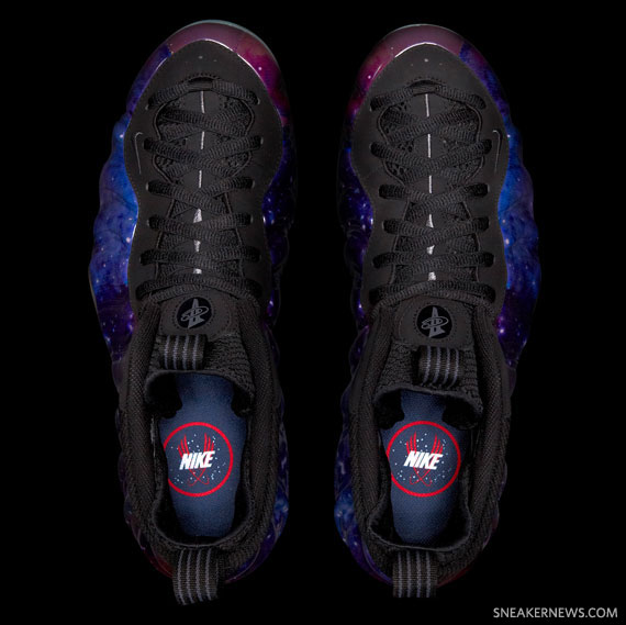 nike all air foamposite one galaxy official images 6