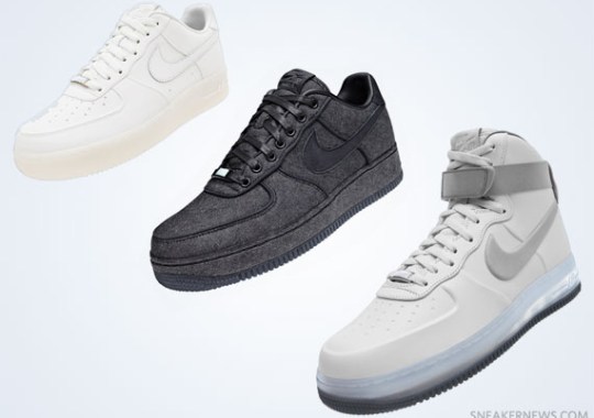 Nike Air Force 1 XXX Pearl Collection – Three Colorways
