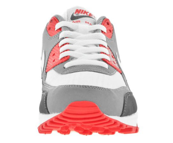 nike air max 90 white dark shadow red 4