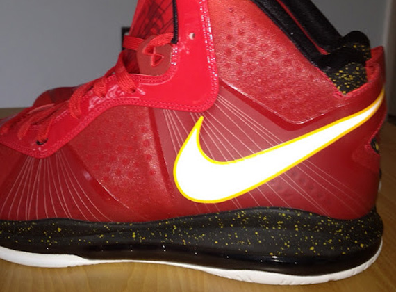 Nike Lebron 8 V2 Miami Heat Alternate Pe 3