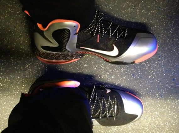 lebron 9 mango on feet