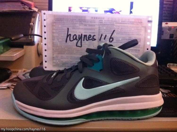 Nike Lebron 9 Low Mint Candy Cool Grey New Green 02