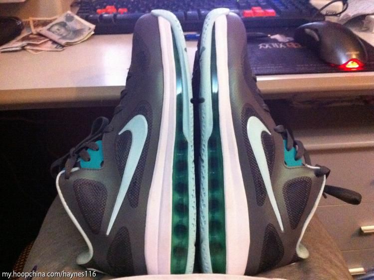 Nike Lebron 9 Low Mint Candy Cool Grey New Green 04